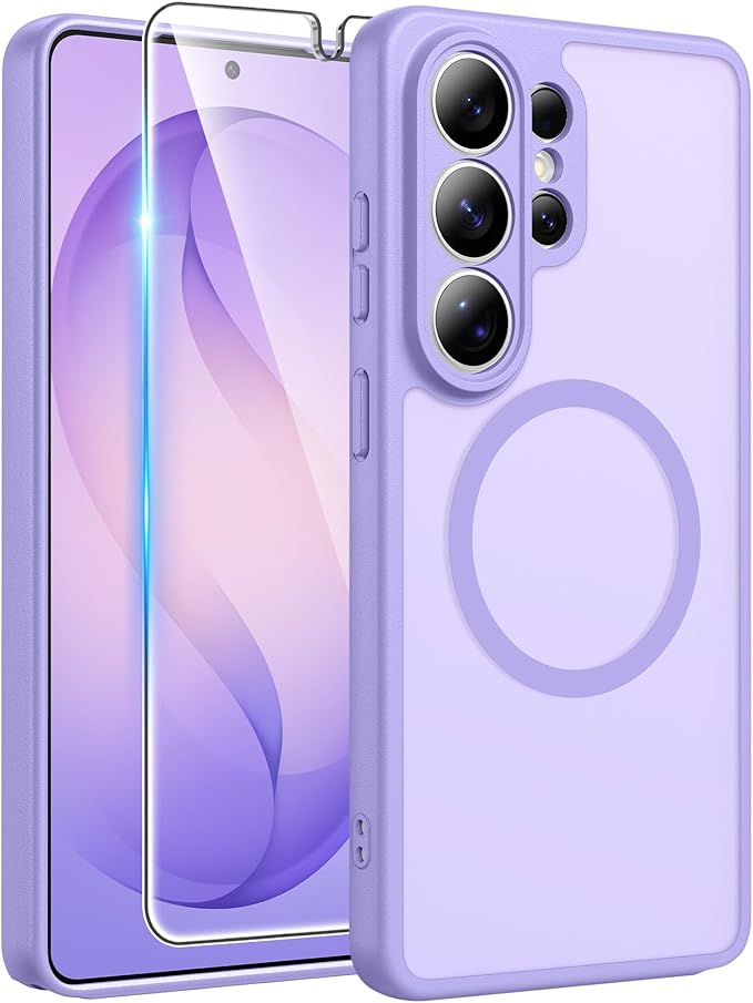 FNTCASE for Samsung Galaxy S26 Ultra Case, Compatible with Magsafe | Screen Protector, Full Camera Protection, Translucent Matte, 14FT Military Grade Drop Proof, Protective Phone Cover by FNTCASE