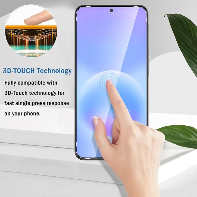2+2 Pack for Samsung Galaxy A37/A57/A36/A56 5G Screen Protector with Camera Lens Protector,9H Tempered Glass Film,HD Clear Scratch Resistant,Bubble-Free for Galaxy A37 5G Screen Protector - Image 5
