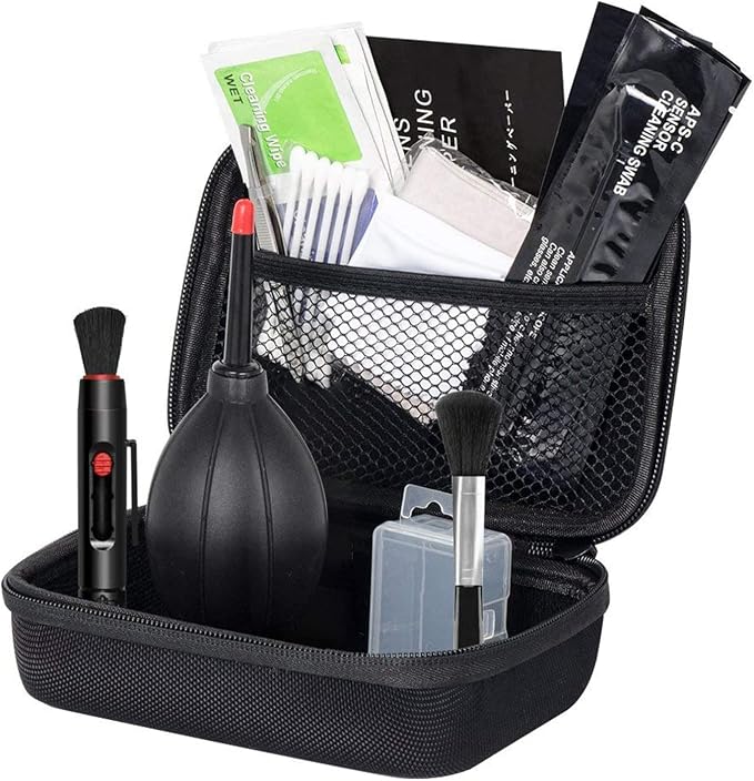 Professional Camera Cleaning Kit with Air Blower, Swabs, Pen, Cloth for Most Cameras, Mobile Phones, Laptops - Image 6