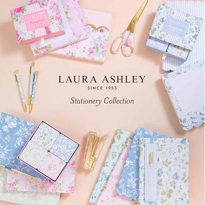 Laura Ashley Pretty Pattern Matching Game – 52 Floral Memory Cards in Decorative Gift Box – Classic Matching Game – Cognitive Brain Training & Family Fun | Pretty & Vintage Floral Designs, Decorative Storage Box with Ribbon Pull, Standard Card Size, Sm... - Image 7