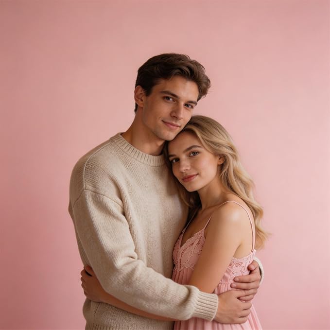 Pink Seamless Paper Backdrop, Pink Photo Backdrop 107" x32.8' | Heavyweight matte paper with non-reflective surface for portraits, videos, product photos and studio photography. - Image 5