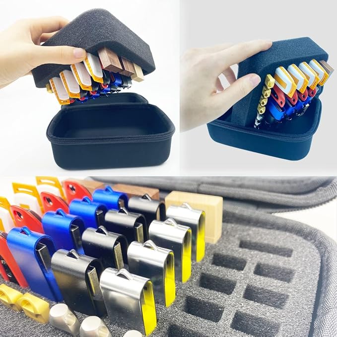 USB Flash Drive Case Memory Card Holder Thumb Drive Organizer USB Drives Storage Box for Sandisk/Samsung/SamData/Inland/PNY/Netac/JBOS (Case Only with Label and Strap) - Image 6