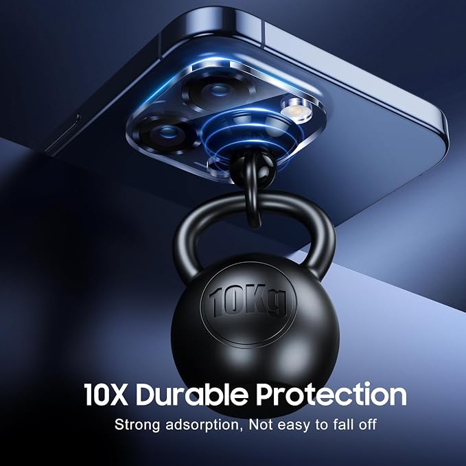 UniqueMe for 3 Pack iPhone 15 Pro/15 Pro Max Camera Lens Protector-Blue | Drop Protection, Case Friendly, 9H Tempered Glass,Camera Cover Screen, 2023 New Version - Image 2