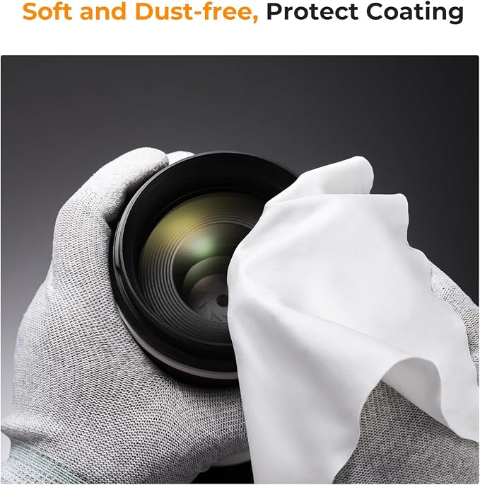 K&F Concept 86mm Lens Cap, 9-in-1 Center Pinch Lens Cover + Anti-Loss Keeper Leash + Microfiber Cleaning Cloth Kits Compatible with Nikon, Canon, Sony, Fujifilm Camera Lenses - Image 7