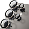 WSKEN for Samsung Galaxy S25 Ultra Camera Lens Protector - Ultra Thin | Case Friendly, 9H Shatterproof Tempered Glass, Anti Scratch Metal Circle, Camera Screen Protector Cover Accessories, Grey by SmartProtectionGreenerFuture