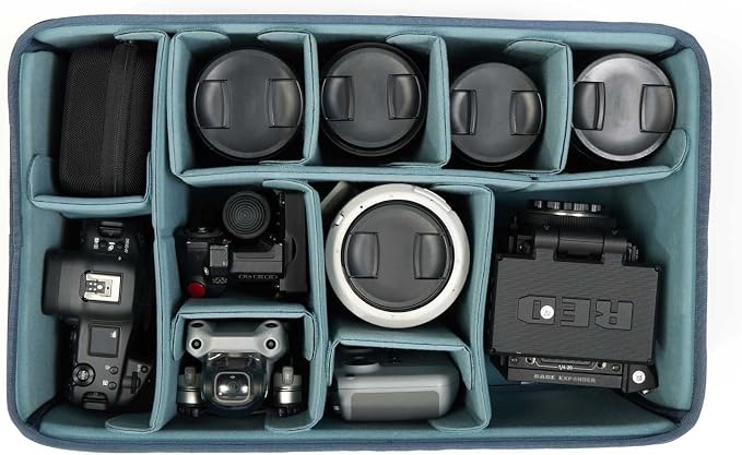 Shimoda Core Unit Extra Large DV v2, Deep Cine/Video Camera Insert For Action X70 Backpack And DV Roller, Maximum Storage For RED/Sony Style Rigs, Fits 600mm f/4 Lenses, EVA Dividers, Support Frame - Image 2