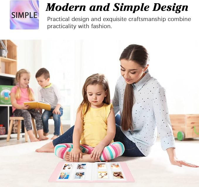 256-pocket Instant Photo Album for Fujifilm Instax mini Photo | Album Book for PoIaroid instant Camera, for Wedding Anniversary Birthday Travel Memories, Keep Your Unique Memories Safe - Image 7