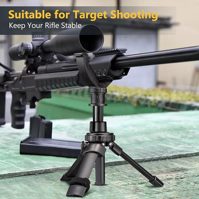 CVLIFE V Yoke Holder Shooting Rest Shooting Tripod Rifle Rest | Portable V Yoke Rest Mount Tripod for Rifle Shooting V Yoke Head for Outdoors Activities - Image 6