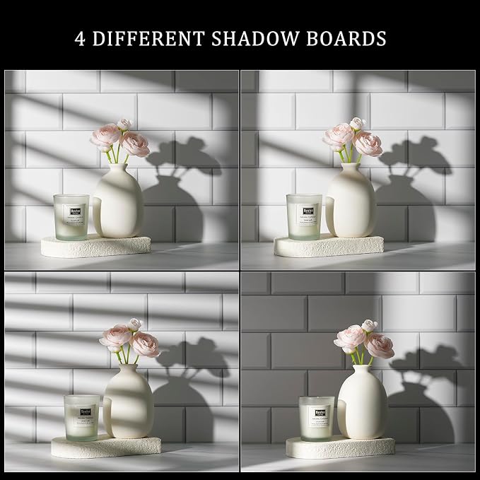 Photography Backdrops with Shadow Boards, 23x35in, 10 Pcs Background Paper | 20 Patterns, Photo Backdrop Board, For Tabletop Small Shooting, Background for Photos - Image 5
