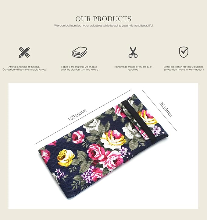 Quality Microfiber Eyeglass Pouch with Bead Lock Micro Fiber Sunglasses Case Pouch Soft Store - Image 6