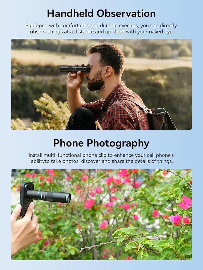 MIAO LAB 10X Telephoto + 200mm Macro Lens for iPhone 17 Pro Max, 2-in-1 Telephoto & Macro with 17mm Thread Interface & Dedicated Case – Perfect for Concerts, Travel, and Outdoor Exploration - Image 5