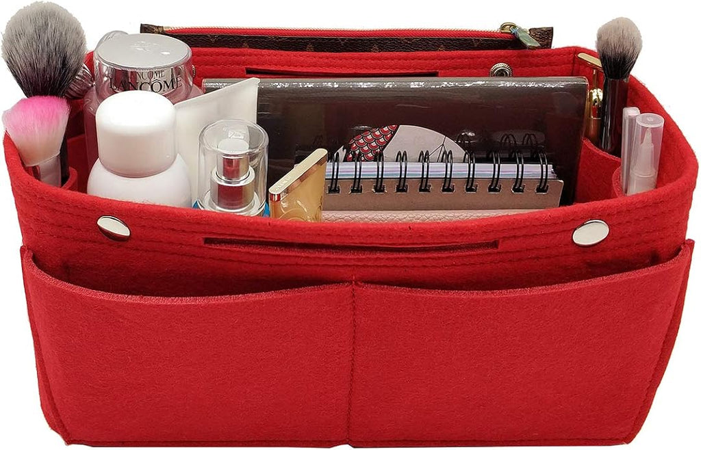 LEXSION Purse Organizer Insert Multi Pocket Bag Organizer Shaper | zipper bag, tote shaper, multi pocket bag, handbag shaper, various sizes - Image 4