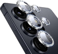 ESR for Galaxy S25 Ultra Camera Lens Protector, 1 Pack, Glitter Silver | Individual Camera Cover, 9H Tempered Glass, Original Camera Clarity, Scratch-Resistant, Case Friendly by Unknown
