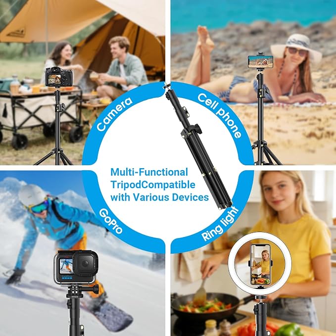 Starlink Mini Tripod Mount with Adapter - Height Adjustable & 360° Tilt, Compatible with Starlink Mini Terminal, Portable Sturdy Stand for RV Camping & Outdoor Use - Image 8