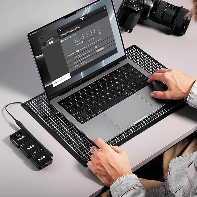 RØDE Wireless GO III (Gen 3) – Compact Wireless Mic – Pristine Audio, 32-bit Float Recording, Automatic Level Control, for Phones, Cameras and Computers (Black) | 32-bit Float Recording, Automatic Level Control, for Phones, Cameras and Computers (Black) - Image 2