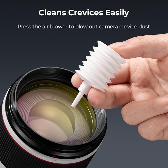 K&F CONCEPT 20-in-1 Keyboard Cleaning Kit for Phone, Camera, PC, Earphone | Suitable For Multiple Devices,Lens Pen And Blower Remove Dirt, Screen Cleaner and Pin, Disinfect, Anti-Static, Degrease,MM03 - Image 7