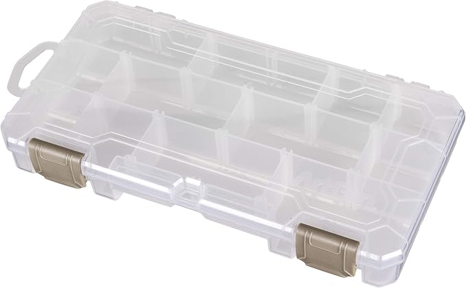 ArtBin 3003AB Solutions Small Box, Art & Craft Supply Organizer with Removable Dividers, [1] Plastic Storage Box - Image 2
