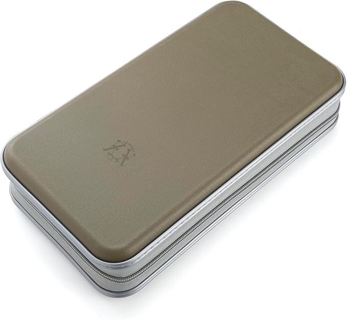 alavisxf xx CD Case, 96 Capacity Hard Plastic Organizer Wallet for Car | CD DVD Holder, Portable Hand Strap, Zipper Closure, Anti-Slip Scratch-Resistant Sleeves, Disc Storage, for Home Office Travel - Image 5