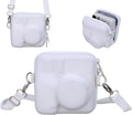 LTGEM Hard Case Compatible with Fujifilm Instax Mini 13, White | Fits Fujifilm Instax Mini 13/12/11/10/9, Hard Carrying Travel Camera Bag with Shoulder Strap by LTGEM