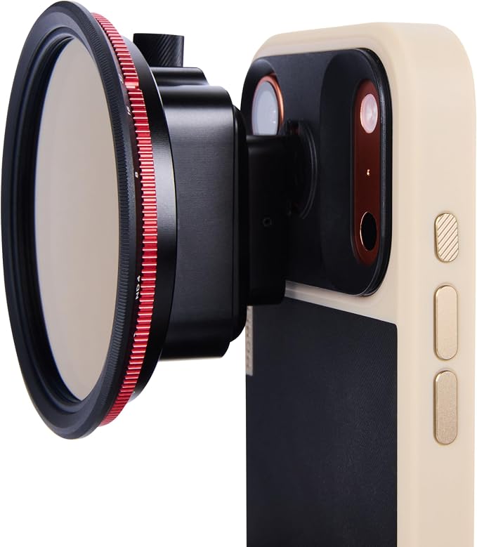 67mm Mobile Lens Filter Mount for T-Series II for Anamorphic | Press-Fit Filter Adapter Ring for Smartphone Lenses (Attach CPL, ND, CineBloom & 67mm Camera Filters to Phone Lenses) - Image 3