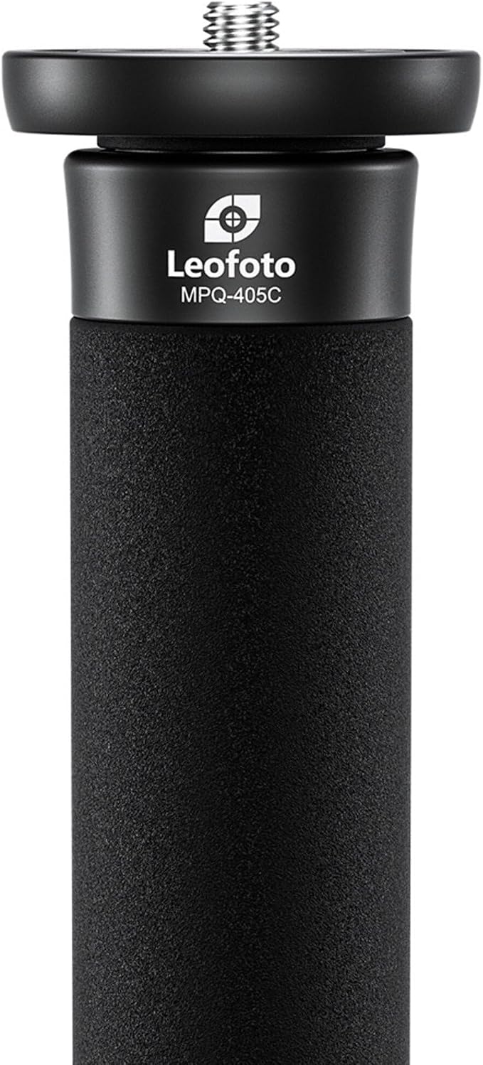 Leofoto MPQ 40mm Monopod, Premium Carbon Fiber, Water-Resistant, Convertible Mounting Stud, Wrist Strap (MPQ-405C) - Image 6