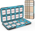 HEIYING SD Card Holder with 40 Precise Slots for SDXC SDHC Micro SD Cards | Portable SD Card Case, Hard ABS Shell with Soft Silicone Lining, Precise Card Slots,Magnetic Closure for Neat Storage by HEIYING