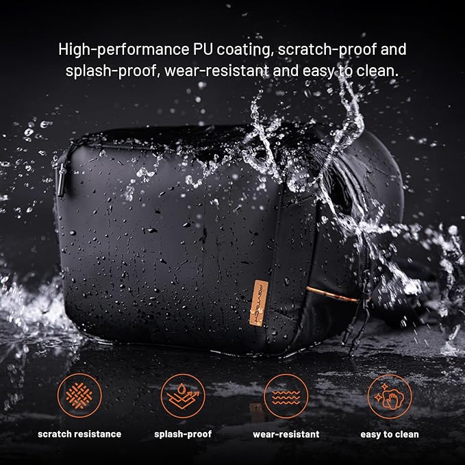 PGYTECH OneGo Solo V2 Camera Sling Bag 6L Crossbody Black Camera Bag | Camera Case for Urban Travel Photographers, Mirrorless Camera Bag for Sony/Canon/Nikon/DJI Mavic/Air/Mini/Tripod/Laptop - Image 4