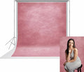 UrcTepics 8x10ft Professional Pink Portrait Backdrop Abstract Textured Backdrops for Photography Rose Romantic Headshot Backdrop by UrcTepics