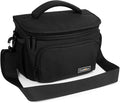 Cwatcun Camera Sling Bag, Waterresistant Crossbody Case for DSLR/Mirrorless | Fits 1DSLR+1lens. 18mm EPE foam, 600D waterproof, adj strap 14.1-26.8", front/side pockets, lightweight 1lb. by FocusonCameraBag