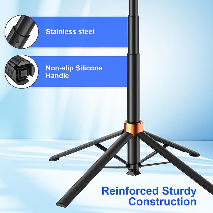 70 inch Autoface Tracking Tripod for iPhone, Gesture Control, Face Tracking Camera 360°Rotation Phone Tripod, Gimbal stabilizer for Smartphone, Perfect for Live Streaming, Content Creator - Image 5