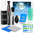 Aispour Camera Lens Cleaning Kit, 10-in-1 Camera Cleaning Kit | Camera Lens Cleaner and Camera Accessories, Includes Lens Cleaning Kit/Lens Cleaner/Lens Cleaning Pen/Soft Brush by aispour