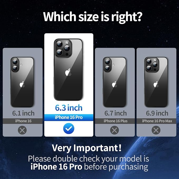 Camera Stand Case for iPhone 16 Pro, [Compatible with MagSafe] [Lens Cover] 2024 Version Military Grade Protective Soft Case for iPhone 16 Pro 6.3 inch Men Women, Black - Image 6