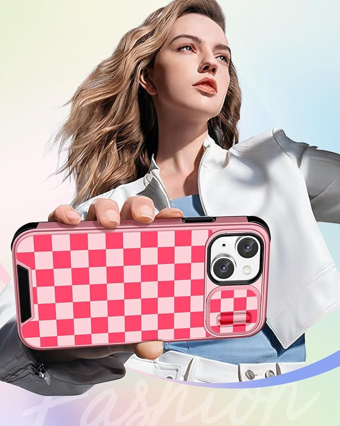 Buleens for iPhone 15 Plus Case 6.7 Inch - with Ring Stand & Camera Cover Aesthetic Cute Designed for Women Girls Pretty Unique Girly for iPhone 15 Plus Phone Case Compatible with Magsafe - Image 6