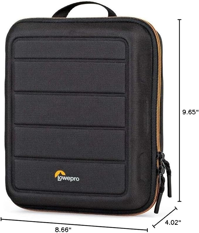 Lowepro Hardside CS 80 Case for Small Drone, Mirrorless Cameras, Larger Over-Ear Headphones, 22 x 10.2 x 24.5 cm, Black - Image 5