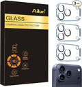 Ailun 3 Pack Camera Lens Protector for iPhone 17 Pro Max, Tempered Glass | Tempered Glass, Ultra HD, Anti-Scratch, Case Friendly by Ailun