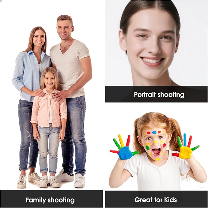CPLIRIS 10x20ft White Backdrop for Photography, Dual-Size Dual-Pocket Design Photo Booth Background for Portrait Photoshoot, Party and Video with Both Options of 10 feet and 20 feet in Width - Image 7
