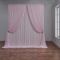 10 ft x 30 ft Baby Pink Backdrop Curtains for Parties, Wrinkle Free Light Pink Photography Backdrop Drapes for Wedding Grils Birthday Baby Shower Bridal Shower Party by Outpain
