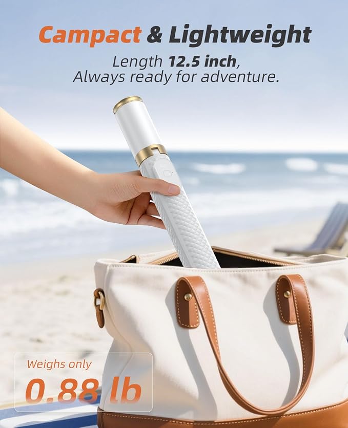 Tripod for iPhone, Selfie Stick with Remote, Stable & Durable Phone Tripod | Portable Travel Cell Phone Stand, Extendable All-in-1 Tripod for Video Recording Compatible with iPhone Android - Image 6