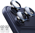 ESR for iPhone 17 Pro Max/17 Pro Camera Lens Protector, 2 Pack, Black | Individual Camera Cover, 9H Tempered Glass, Original Camera Clarity, for iPhone 17/16/15/14 Pro Max/Pro by Unknown