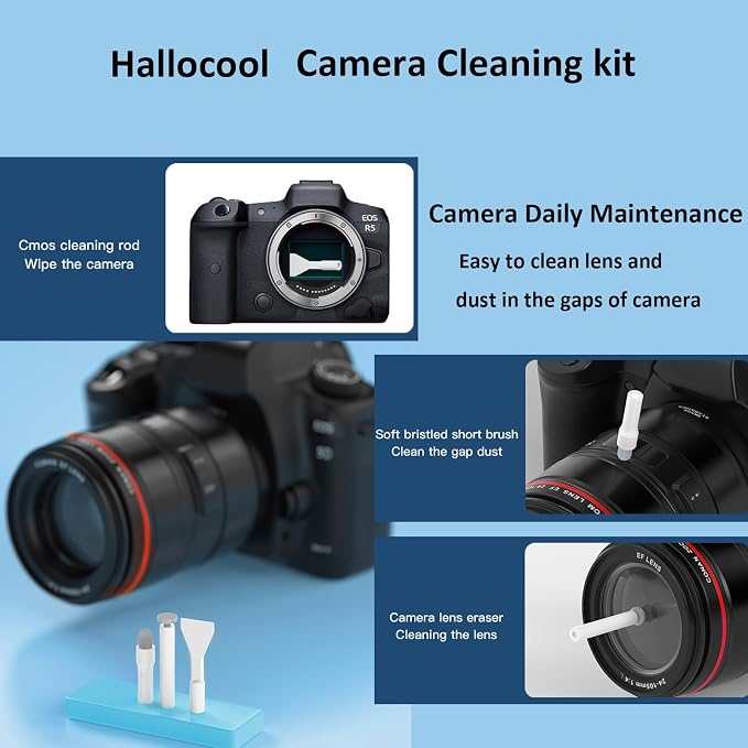 Keyboard Cleaning Kit 32 in 1 Electronics Cleaning Kit Phone Cleaning Tool | for Computer, Keyboard, Monitor, Earbuds, Headphones, Laptop, Camera, Lens, Multi-Functional Portable Electronic Clean Kit - Image 6