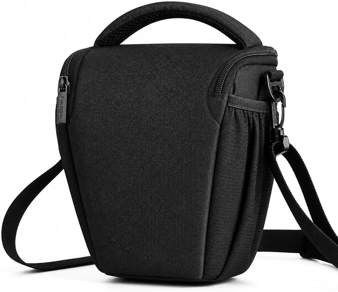 CADeN DSLR/SLR Camera Shoulder Bag Case with Adjustable Shoulder Strap, Compatible for Nikon, Canon, Sony Mirrorless Cameras Waterproof (Small) by CADeN