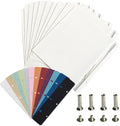 Vienrose Photo Album Self Adhesive Refill Pages 11x10.6 20 Pages | Self Adhesive Pages, 10 Sheets 20 Pages, Fits 11X10.6 Inch Photo Album, Clear Film by Vienrose