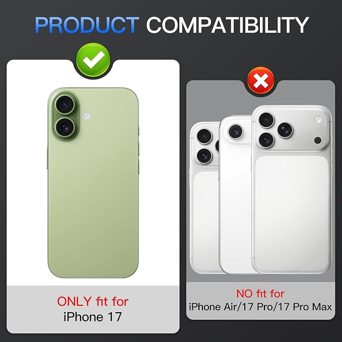 Suoman for iPhone 17 Camera Lens Protector, Bling Glitter Independent Metal Crystal Tempered Glass Camera Lens Cover [Strong-Adhesion][Does not Affect Night Shots] -Green - Image 2