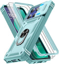 Gritup for Motorola Moto G Stylus 5G 2026 Case: G Stylus 5G 2025 Case with Screen Protector*2 [Magnetic Stand] [Slide Camera Cover] Shock Proof Military-Grade para G Stylus-5G-2025 Green by Gritup