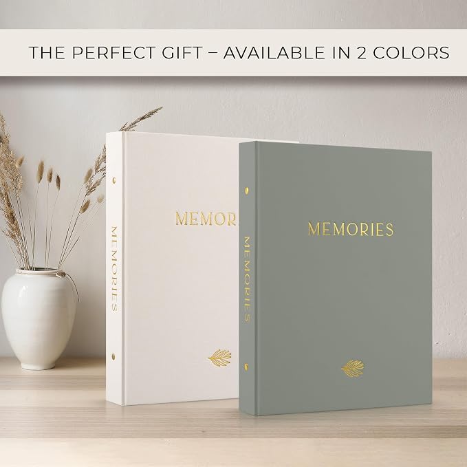 Beautiful Linen Photo Album For 4x6 Photos - Holds Up To 256 Pictures | Safely Stores Unique Memories - The Perfect Large Book for All Pictures of Treasured Family, Baby or Wedding Moments - Image 8