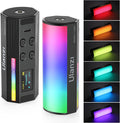 ULANZI RGB Light Wand, 360° Full Color Magnetic Mini Light Stick for Video Photography, 2500-9000K 2000mAh Rechargeable Handheld LED Light Tube for Painting Vlog TikTok YouTube by ulanzi