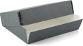 Lineco Museum Archival Storage Box, Drop Front, 11.75x18.25x3 in, Gray | Acid-Free with Metal Edge, Preserves Picture Longevity, Organize Photos, Newspapers, Prints, Documents, Crafts, DIY by Lineco