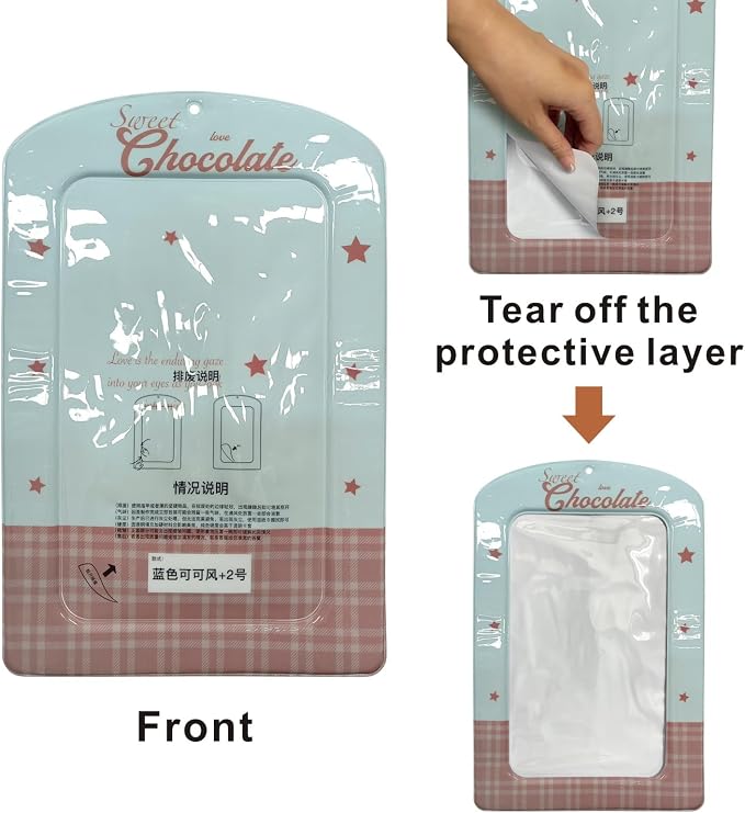 Super Large Kpop Photocard Holder, Y2K Charm Card Protector, A4 Size DIY Pictures Display Card Sleeves, 1 Piece - Image 3