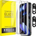 JETech Screen Protector for Google Pixel 9, 2+2 Pack | with Camera Lens Protector, HD Clear Tempered Glass, Anti-Scratch Protection, Easy Installation Tool by JETech