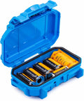 Evergreen Film Storage Case | Holds 7 Rolls of 35mm or 5 Rolls of 120mm Film | Preserve and Protect Your Film | Waterproof & Freezer Safe (Film Not Included) (Blue) by EvergreenCases
